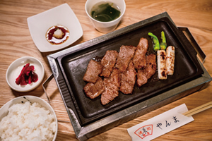 Wagyu Kalbi set (Korean style BBQ ribs)